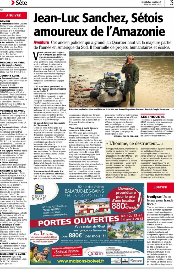 Midi Libre 08 04 2013